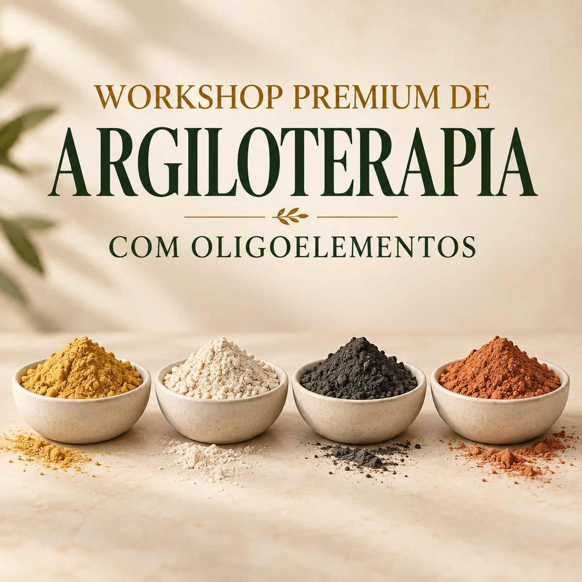 Curso de Argiloterapia — Fundamentos e Aplicação na Estética